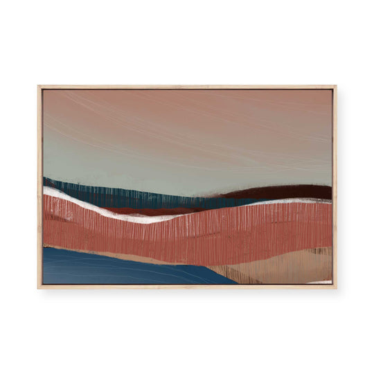 Gentle Dunescape | Framed Canvas