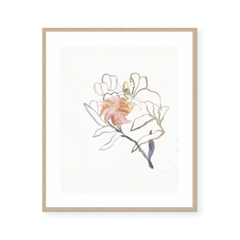 Floral Study #1 | Framed Print | Annie Everingham