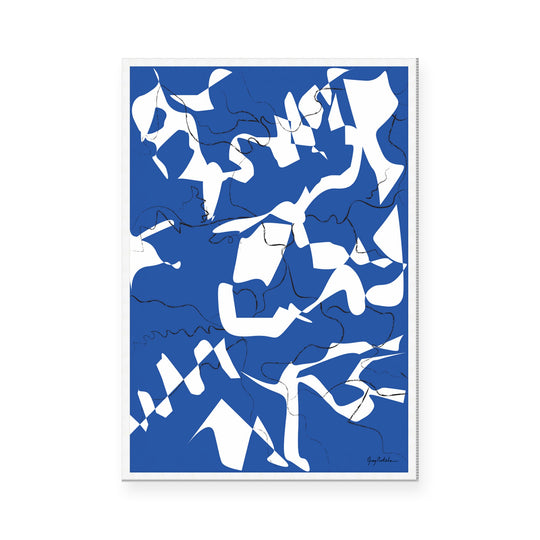 Scribble Blue