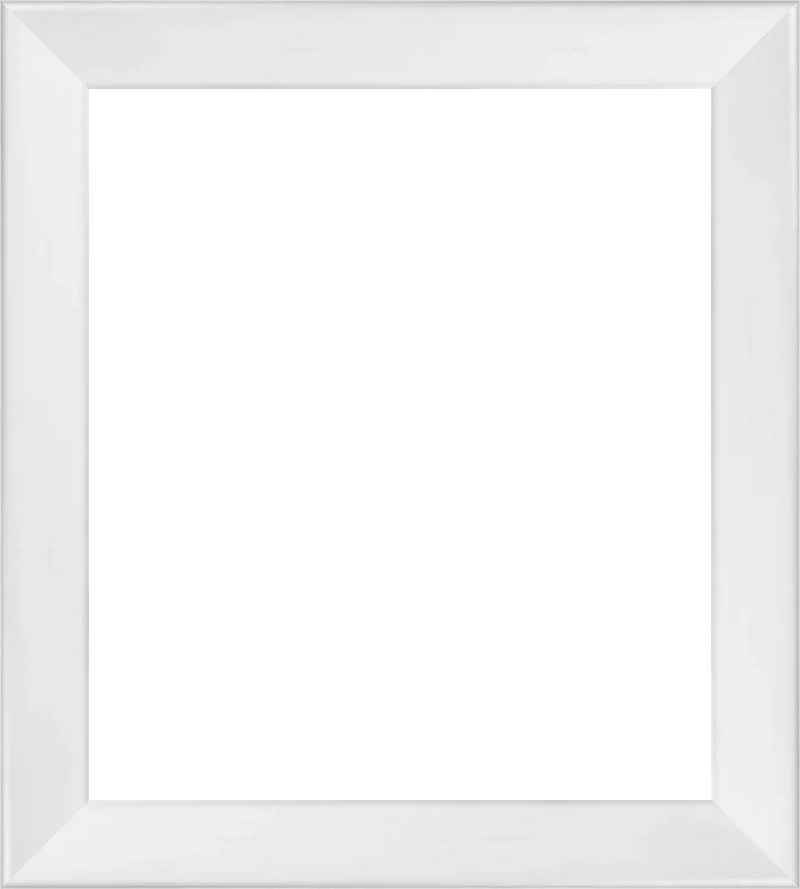 white frame