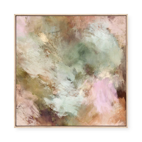 A Place to Wait | Framed Canvas