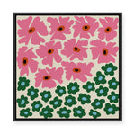 Abstract Floral | Framed Canvas