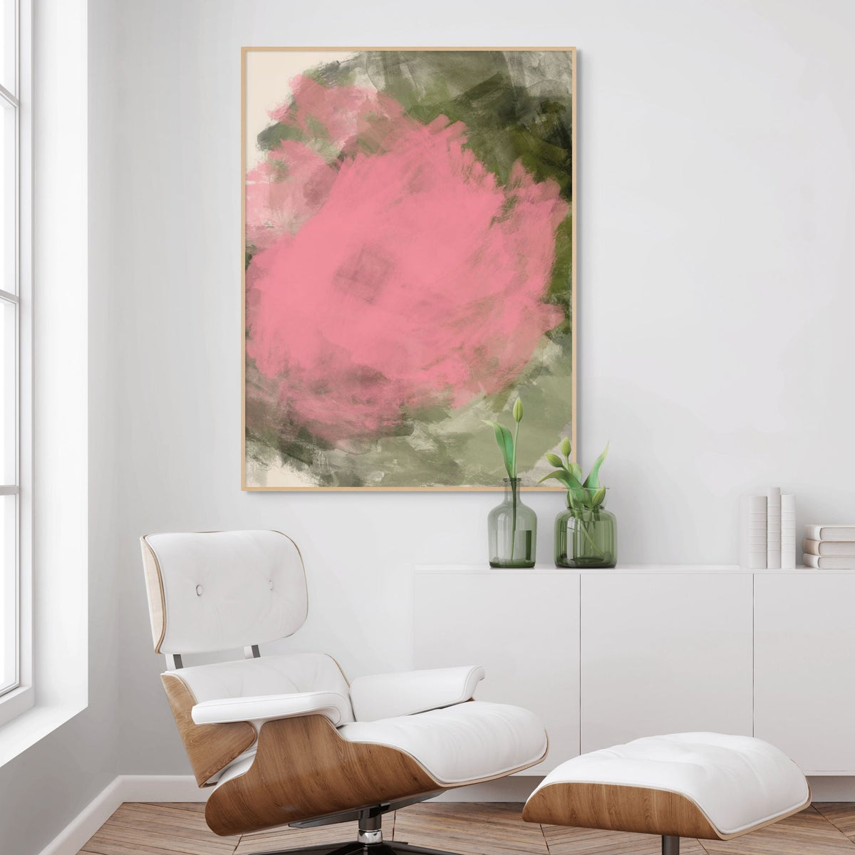 Abstract Rose Bloom