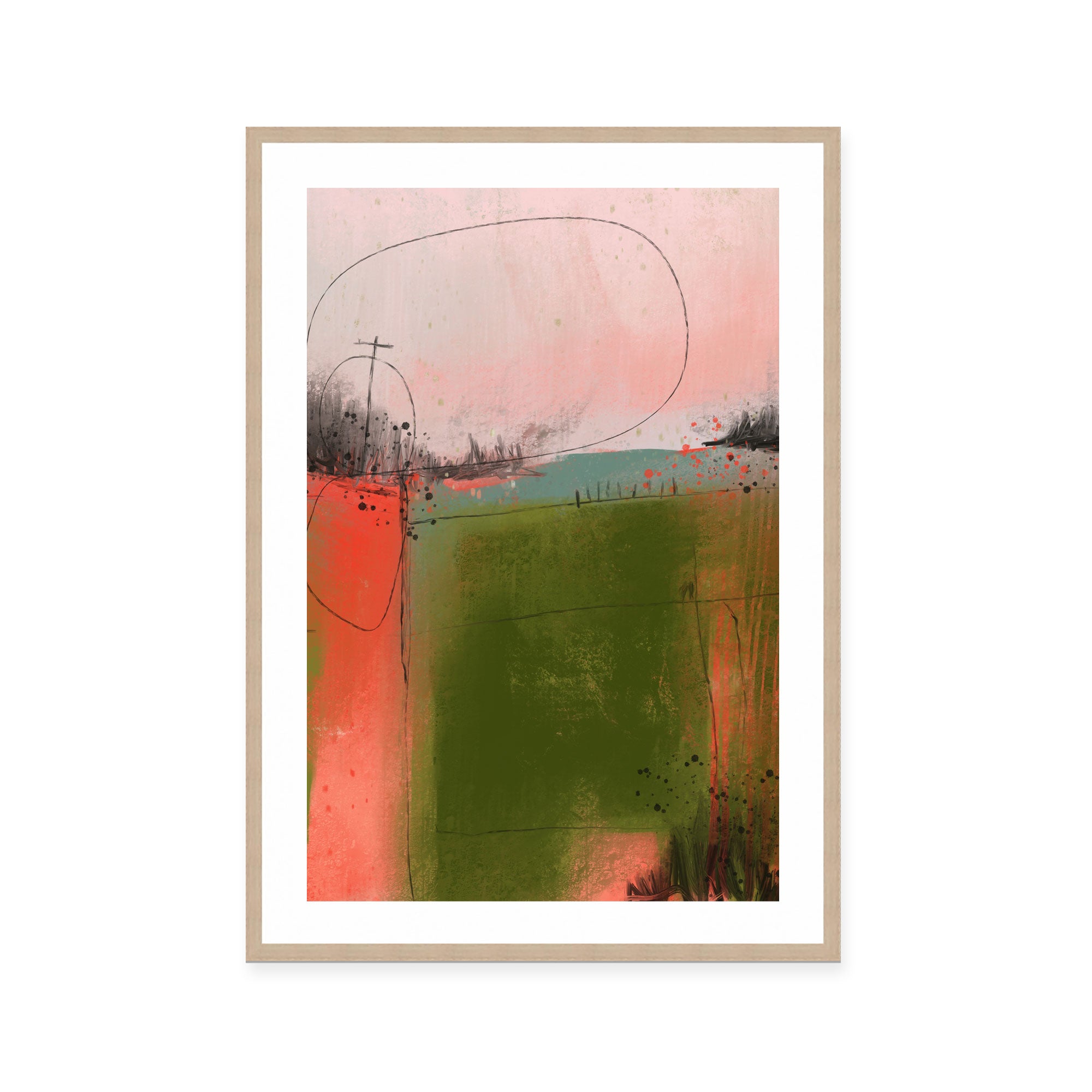 Abstract Rural Landscape II
