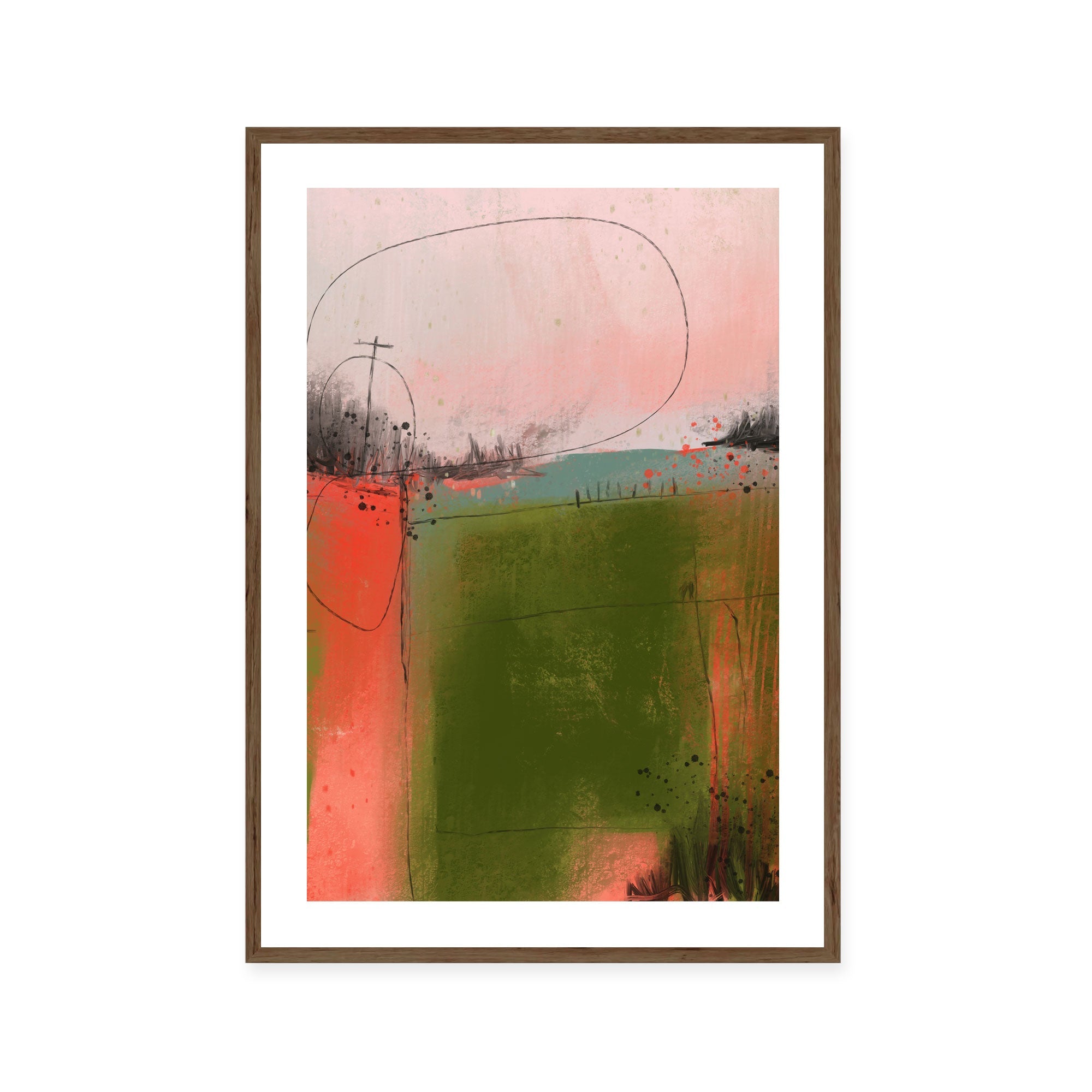 Abstract Rural Landscape II