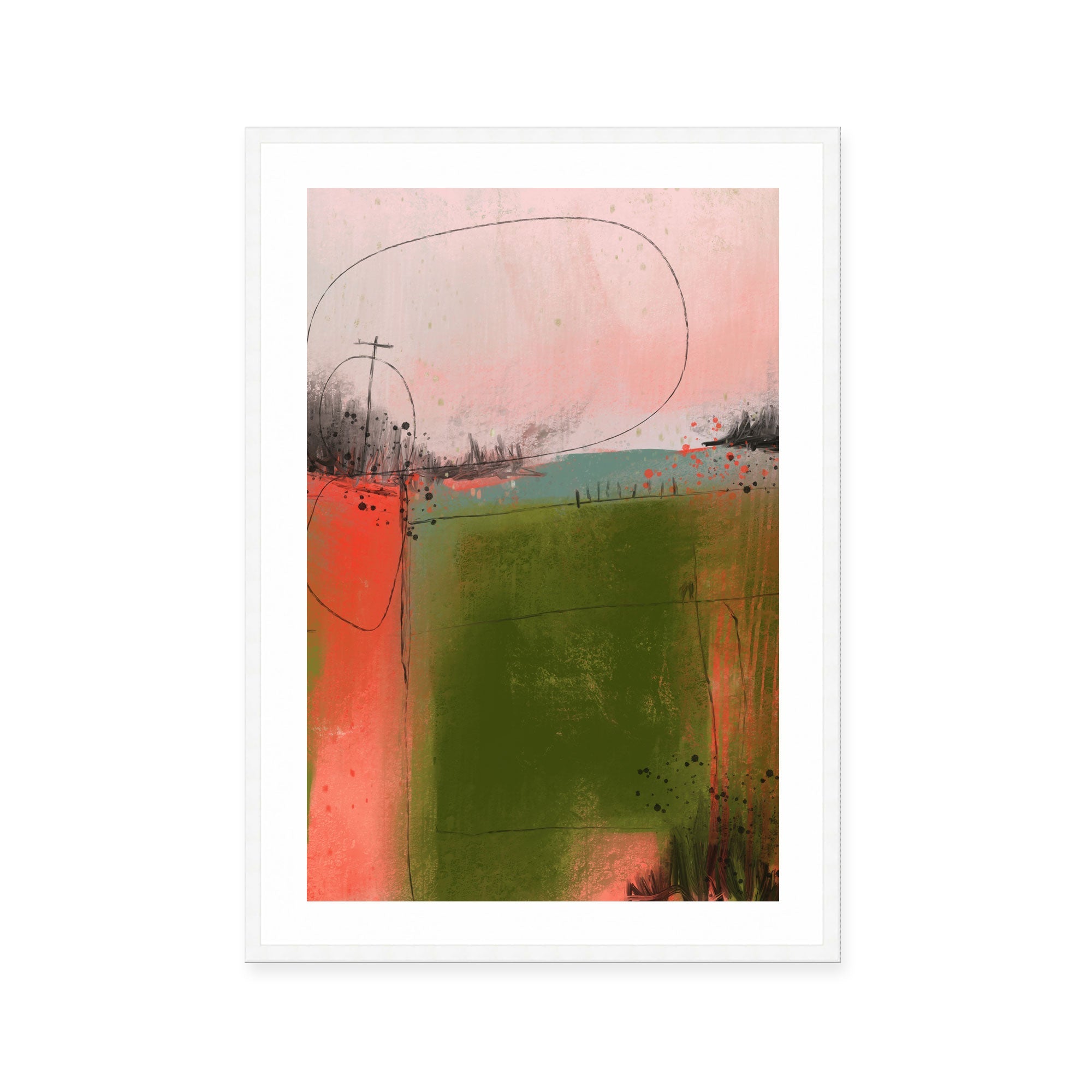 Abstract Rural Landscape II