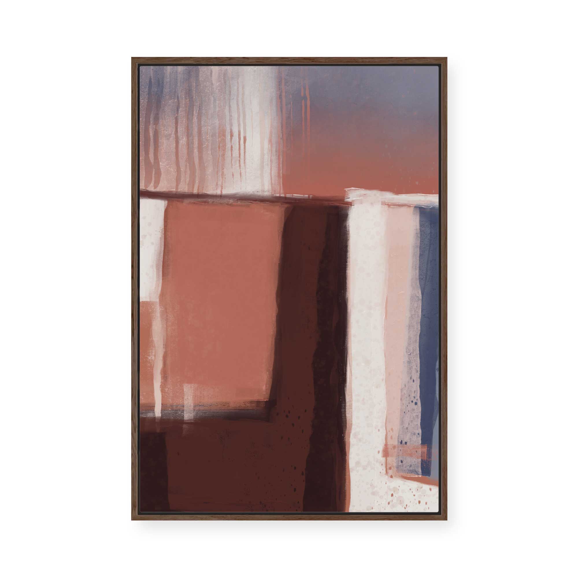 Abstract Urban Forms II | Framed Canvas