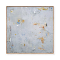 Abstract in Blue 2 | Framed Canvas