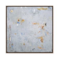 Abstract in Blue 2 | Framed Canvas