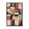 Earth Tiles I | Framed Canvas