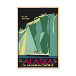 Alaska Via Canadian Pacific | Framed Canvas