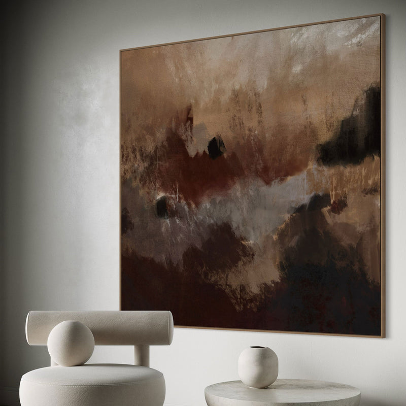 All the Pieces | Framed Canvas
