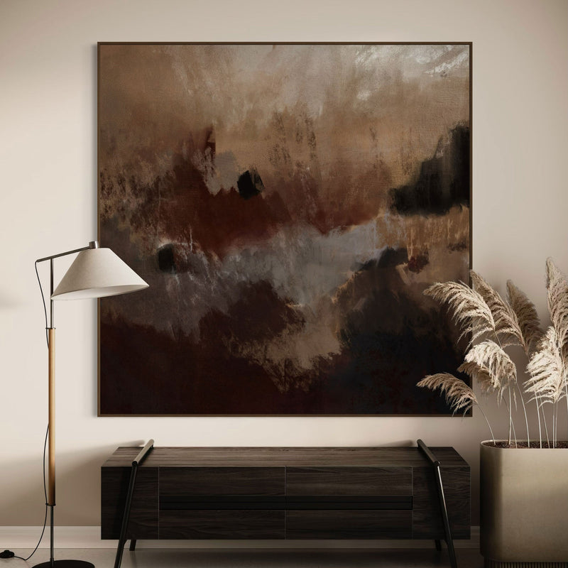 All the Pieces | Framed Canvas
