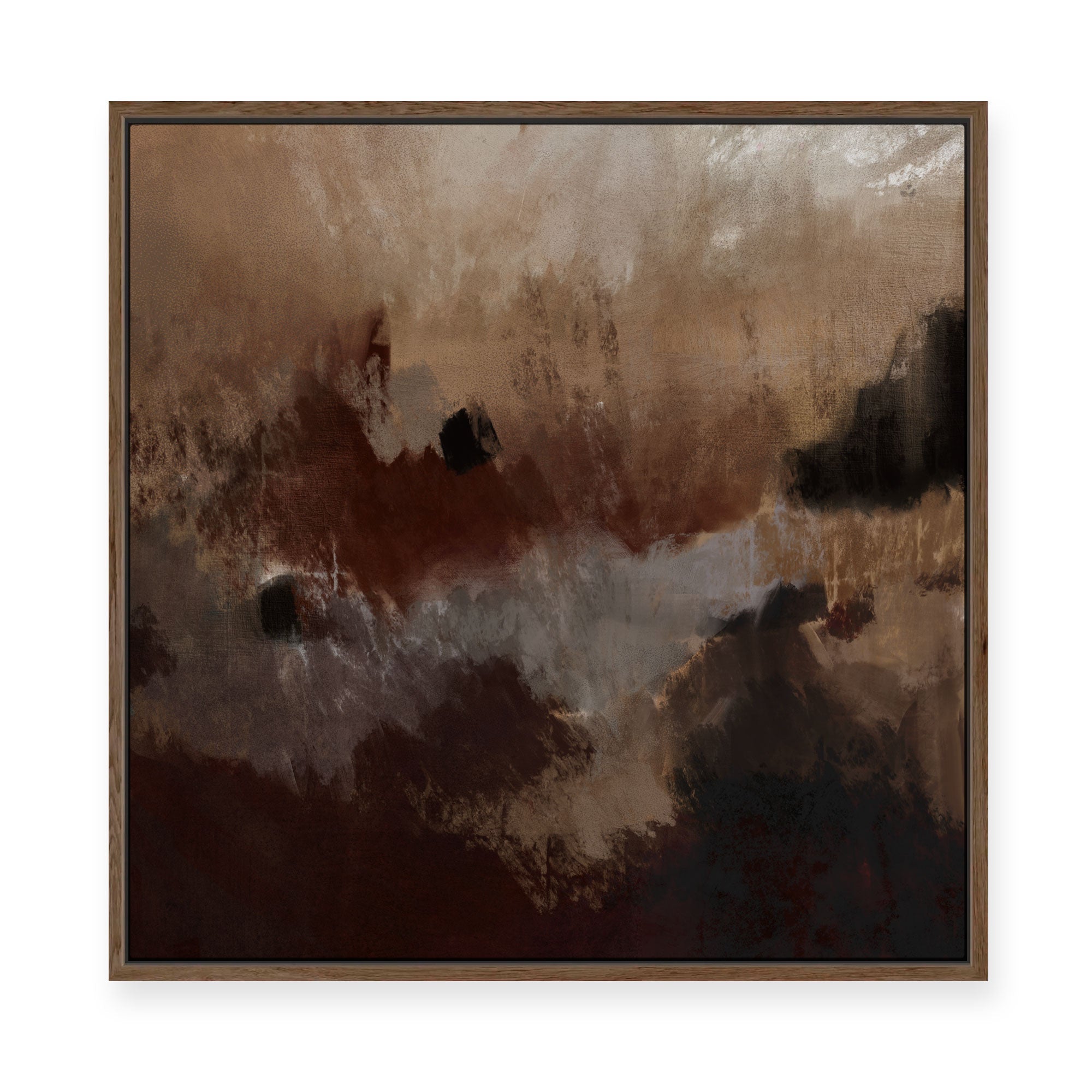 All the Pieces | Framed Canvas
