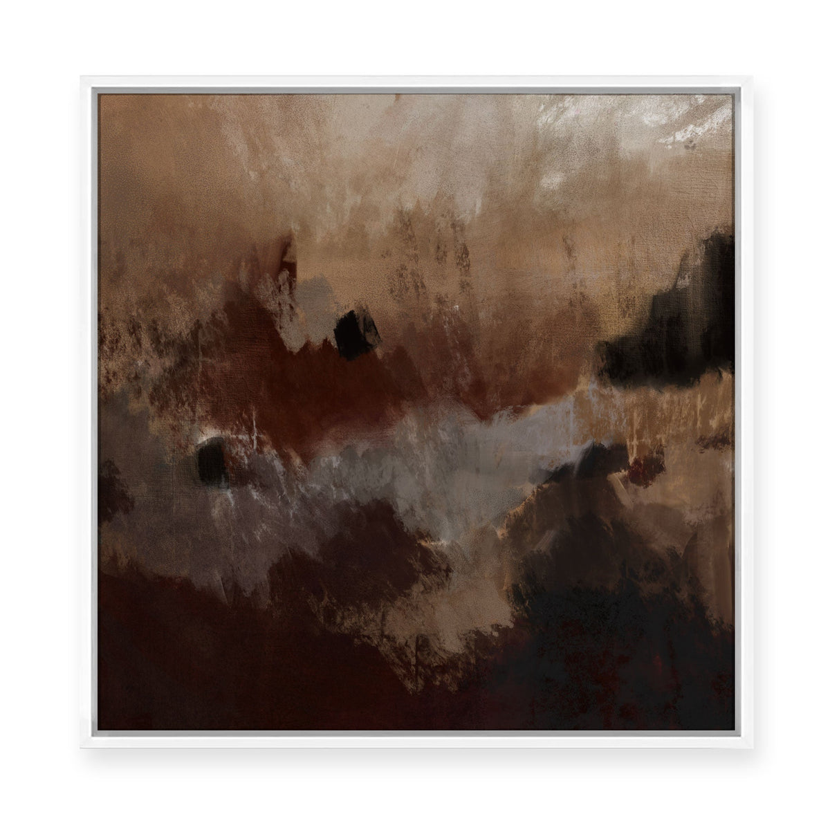 All the Pieces | Framed Canvas