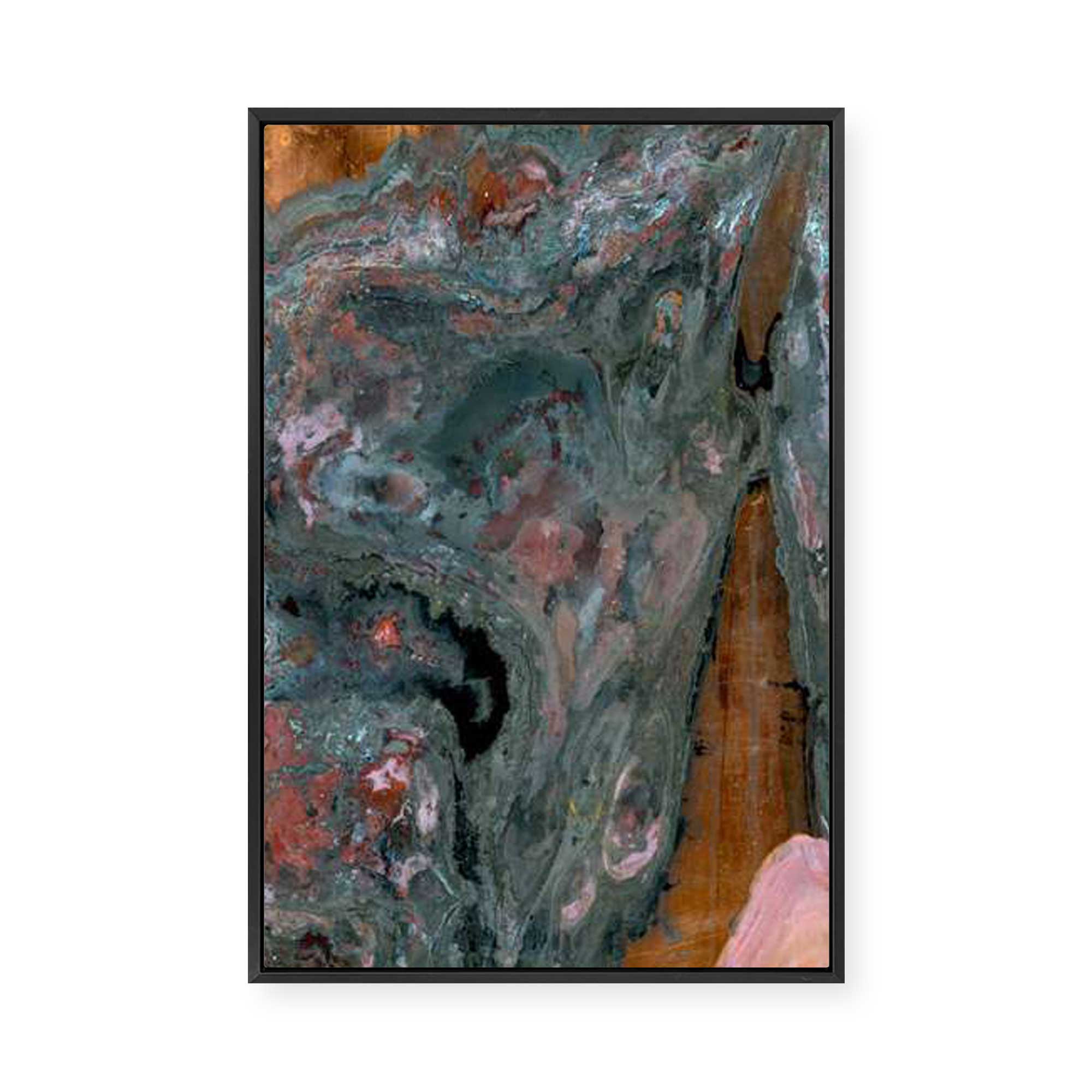 Almost Touching | Framed Canvas