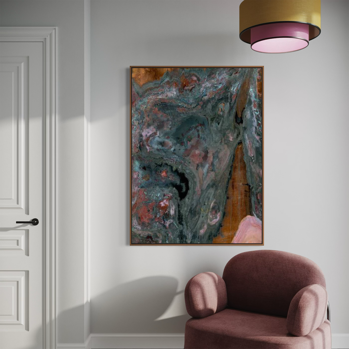 Almost Touching | Framed Canvas