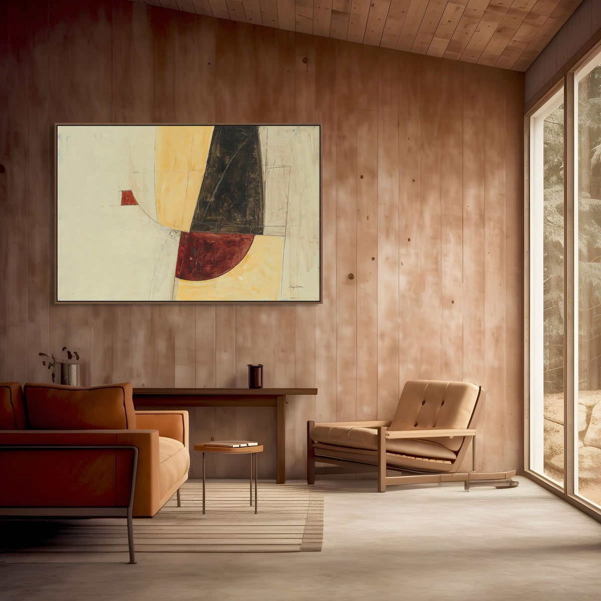 Aloof | Framed Canvas