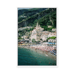 Amalfi Aqua | Framed Canvas