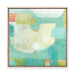 Aqua Pool | Framed Canvas