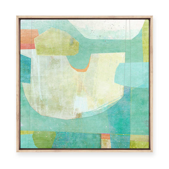 Aqua Pool | Framed Canvas