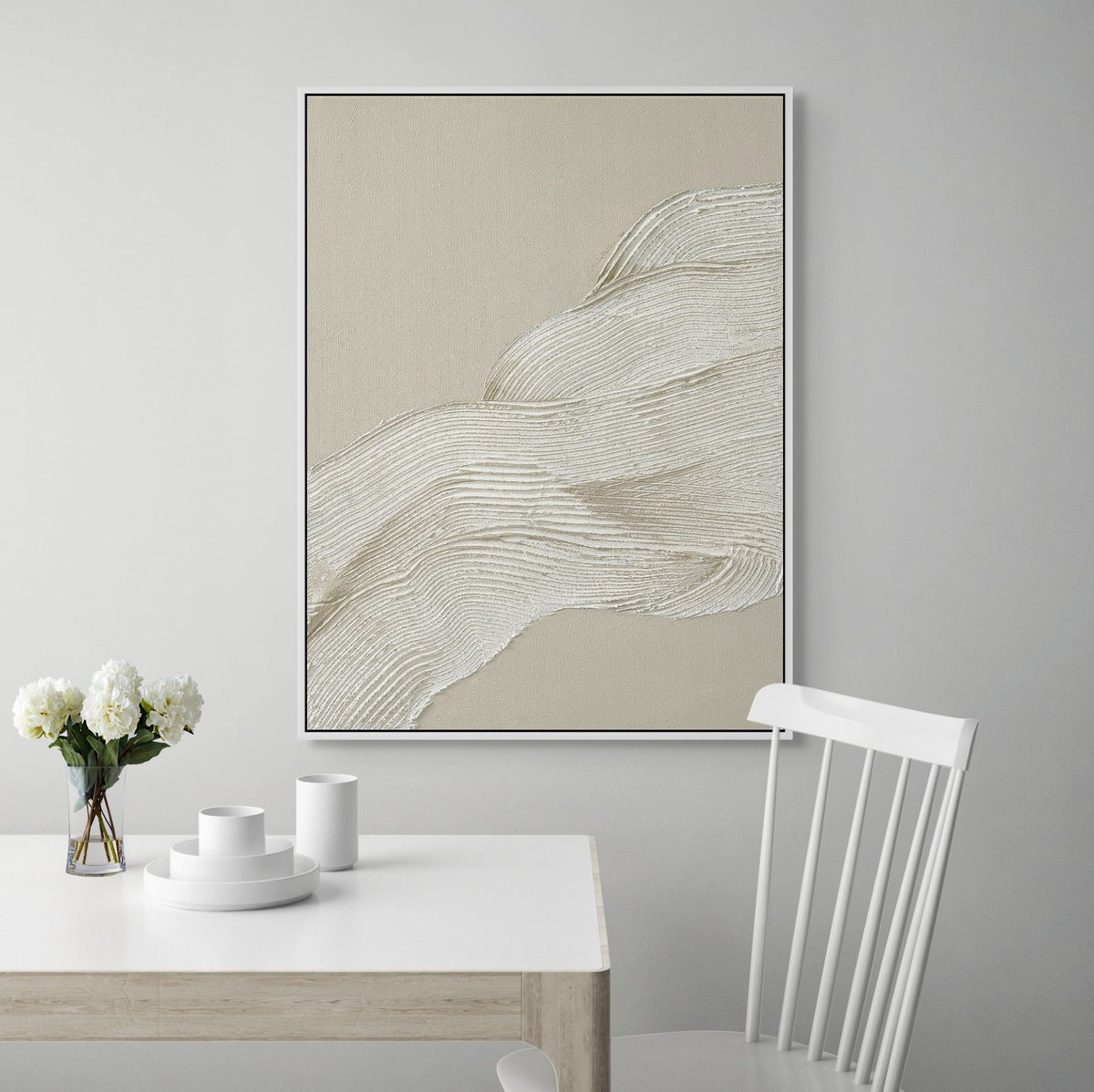 Art Shape II | Framed Canvas