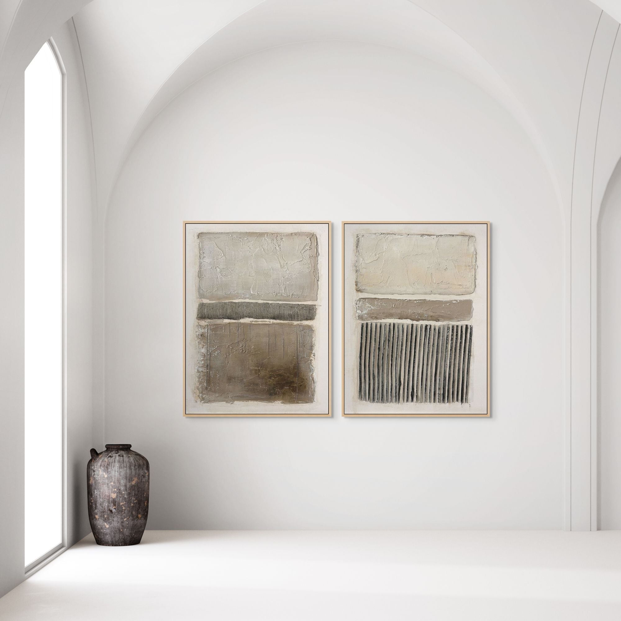 Art Structure I | Framed Canvas