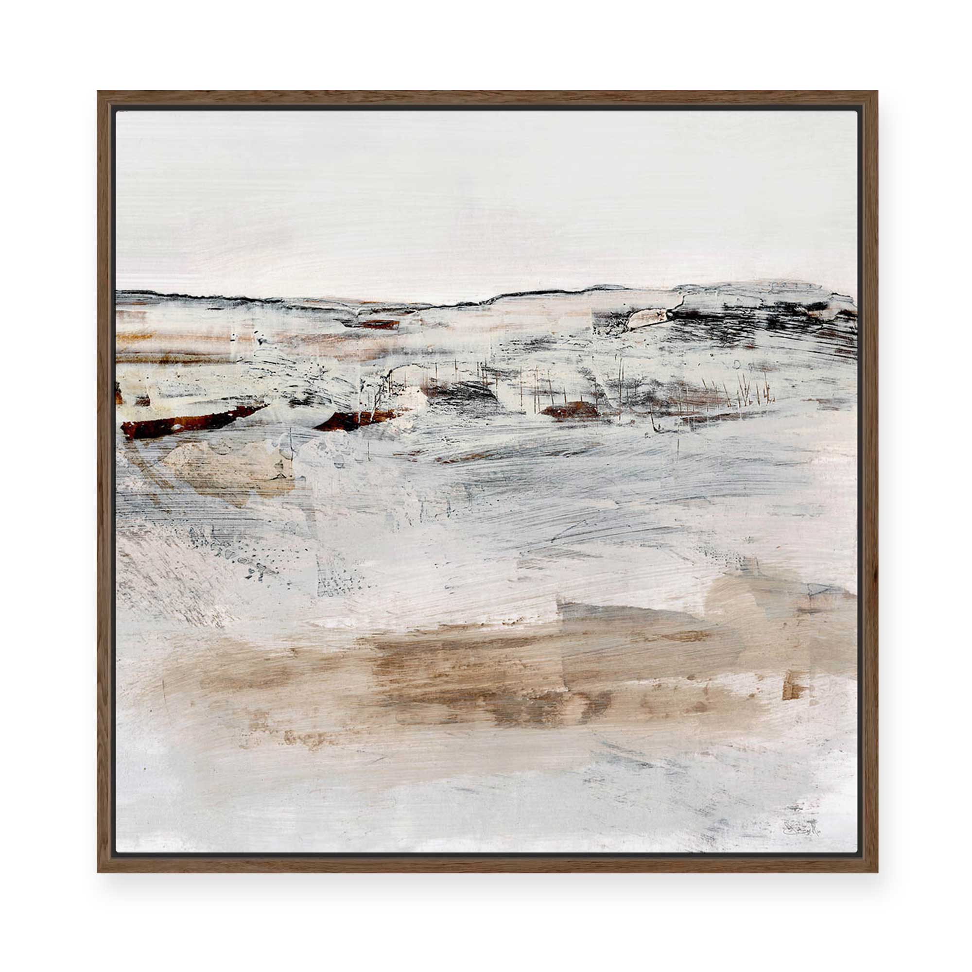 August No3 | Framed Canvas