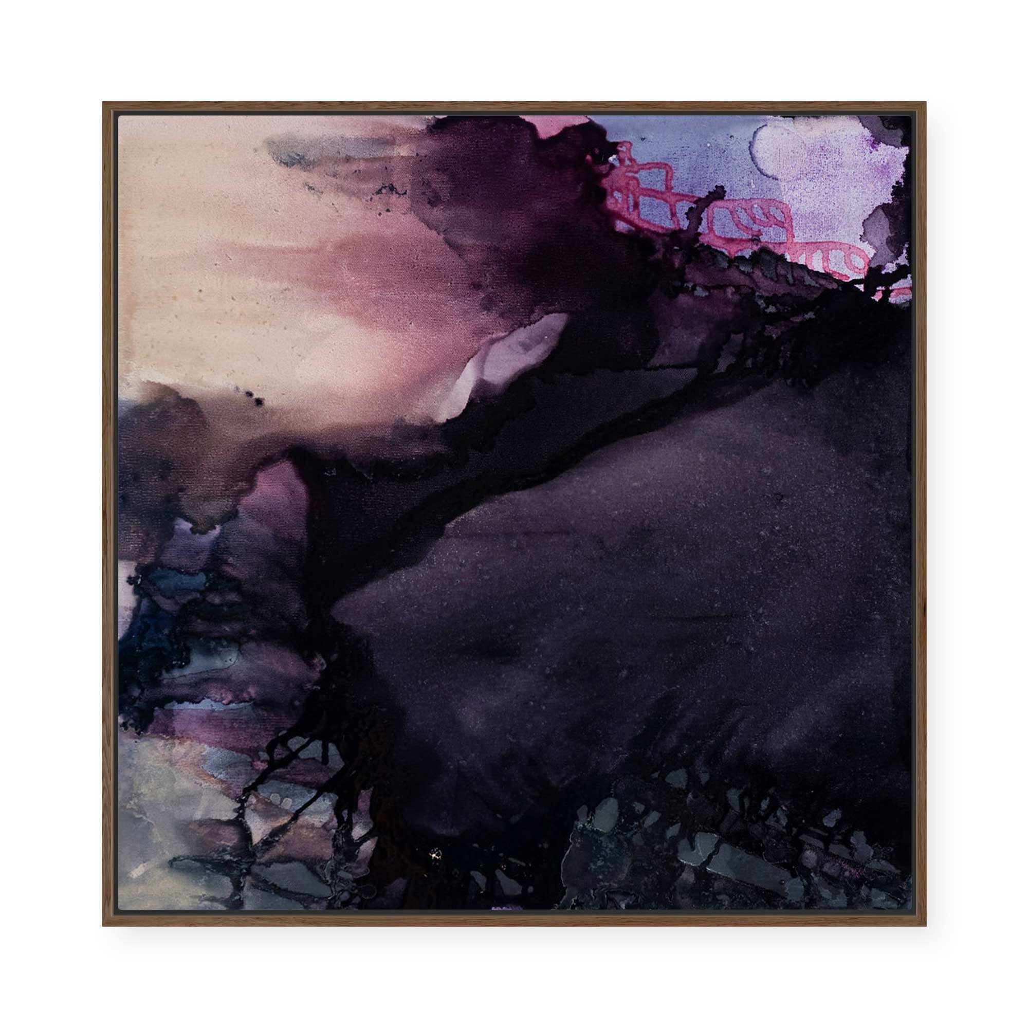 Autumn Night | Framed Canvas