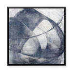 Azure Abyss | Framed Canvas