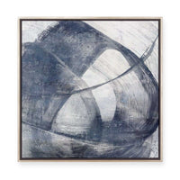 Azure Abyss | Framed Canvas