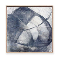 Azure Abyss | Framed Canvas
