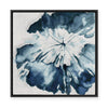 Azure Blooms | Framed Canvas