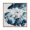 Azure Blooms | Framed Canvas