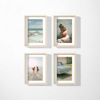 Print & Frame | Gallery Set of 4 | Even Borders