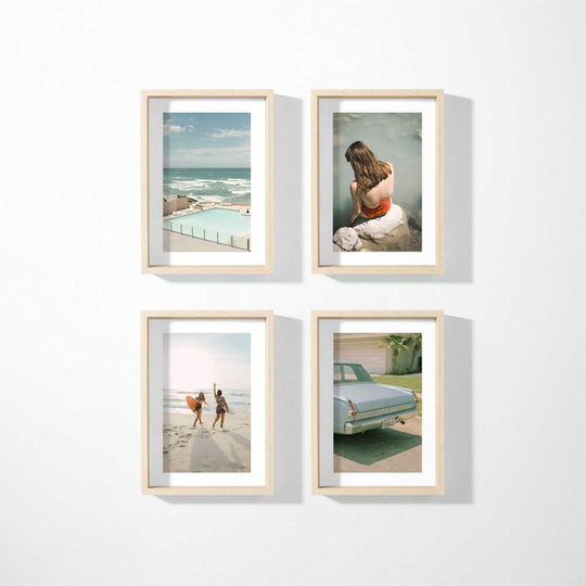 Print & Frame | Gallery Set of 4 | Even Borders