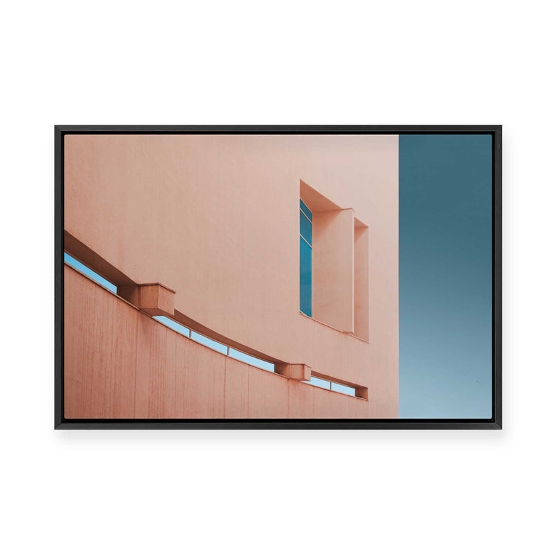 Barcelona Museum | Framed Canvas