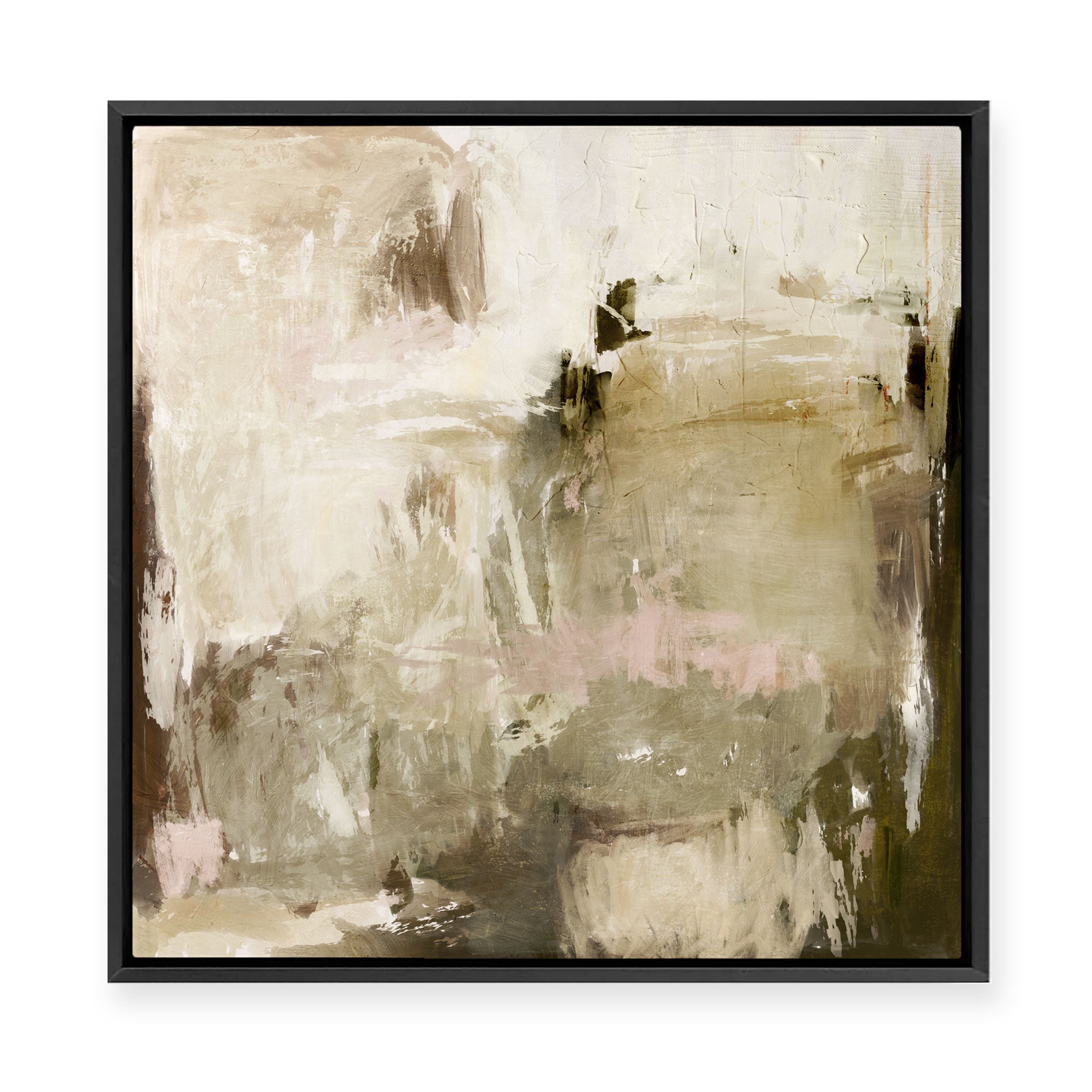 Barefoot in the Garden | Framed Canvas