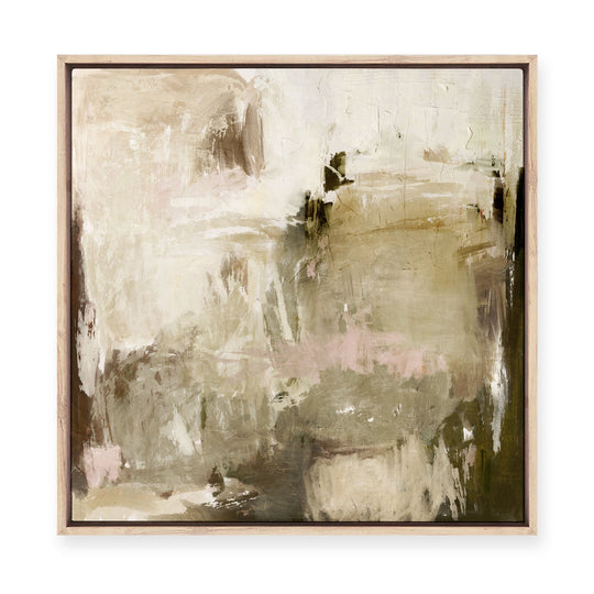 Barefoot in the Garden | Framed Canvas