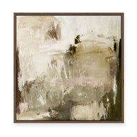 Barefoot in the Garden | Framed Canvas