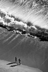 Beach and Crashing Wave
