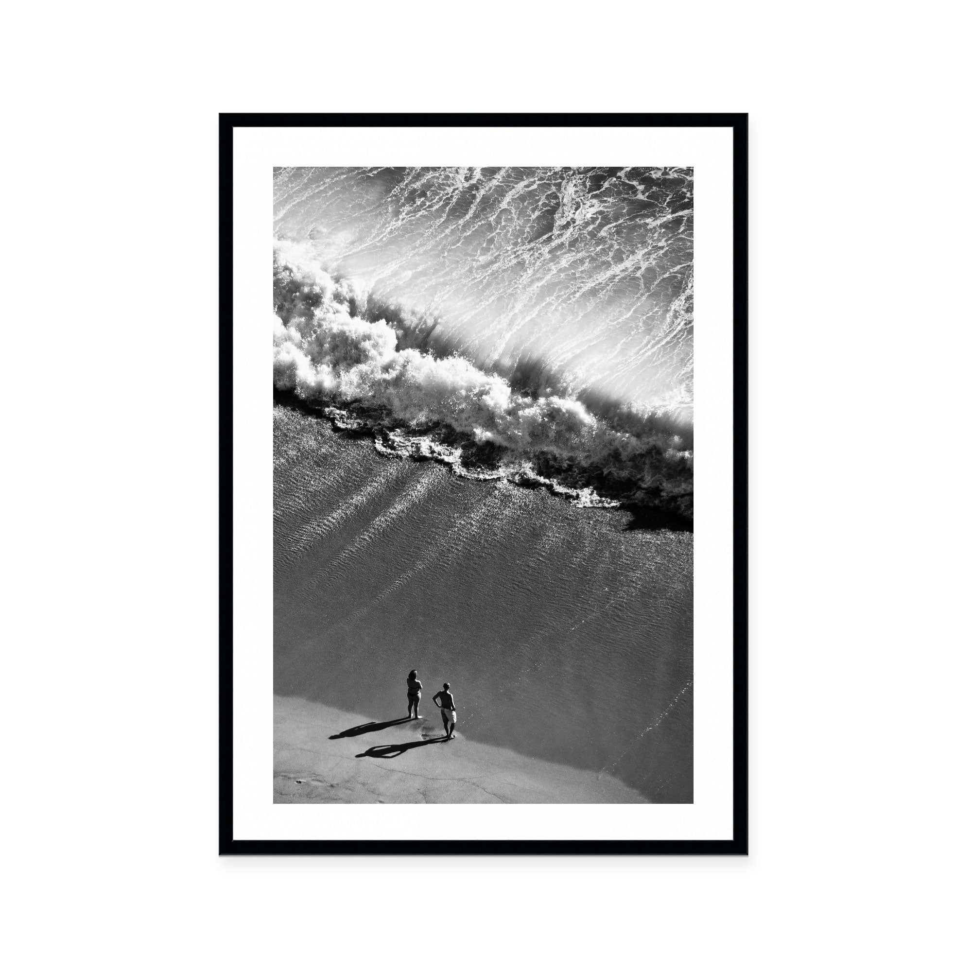 Beach and Crashing Wave