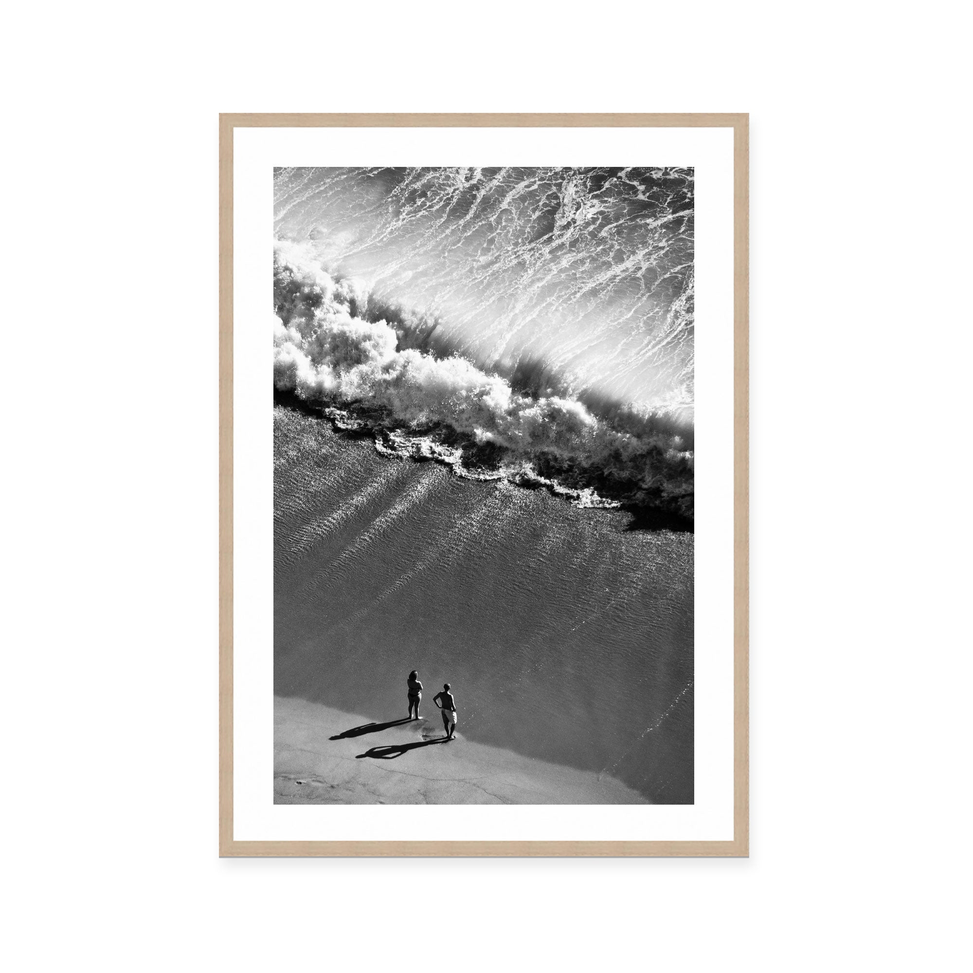 Beach and Crashing Wave