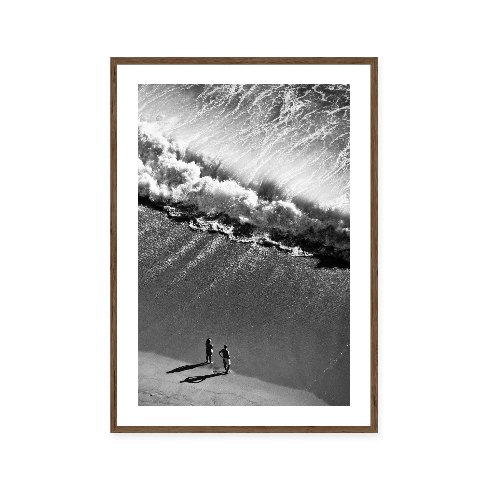 Beach and Crashing Wave