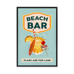 Beach Bar | Framed Canvas