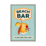 Beach Bar | Framed Canvas