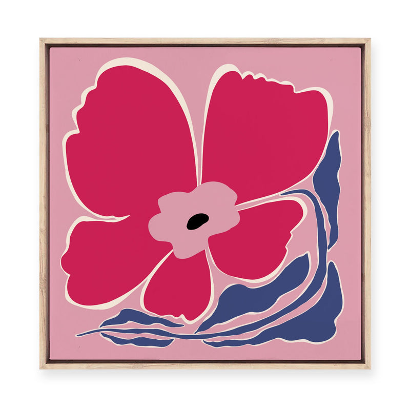 Big Blooming II | Framed Canvas