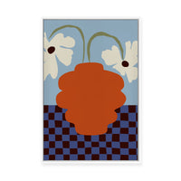 Blooming Dropping | Framed Canvas