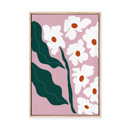 Blooming Flora | Framed Canvas