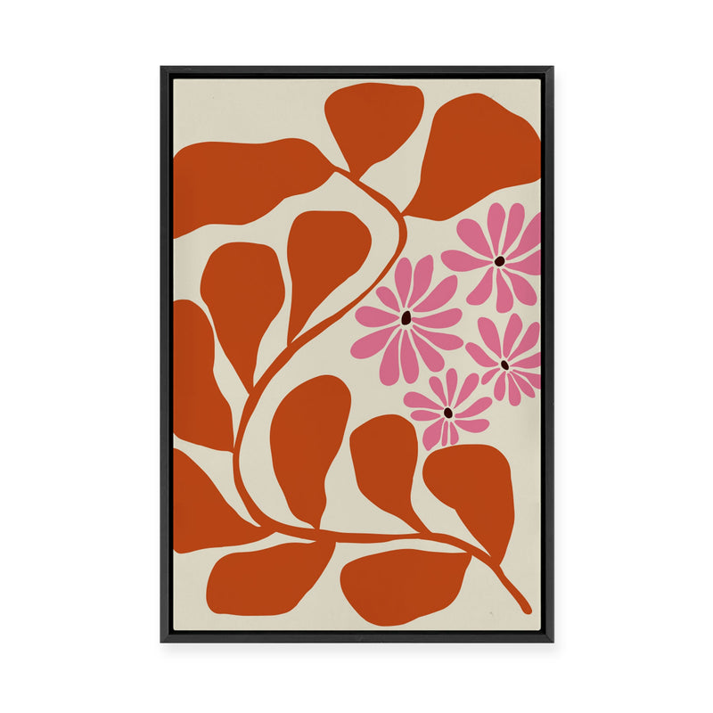 Blooming Pink | Framed Canvas